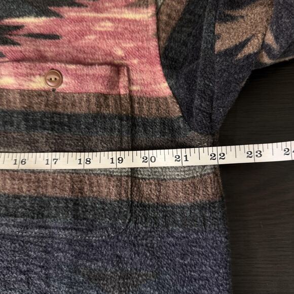 Coldwater Creek Top Womens Small Oversize Southwest Aztec Western Boho Vintage - Picture 7 of 9